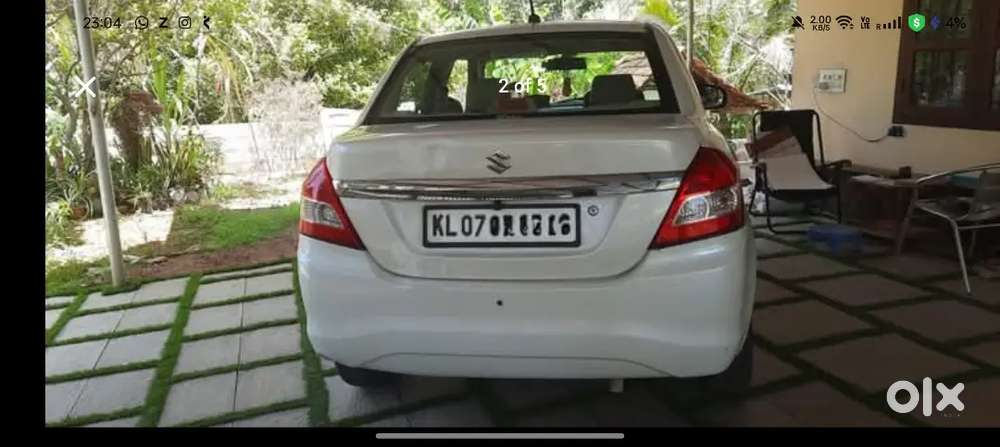 2018 Swift Dzire Tour S Petrol + Cng  Kerala Only Private  1st Owner