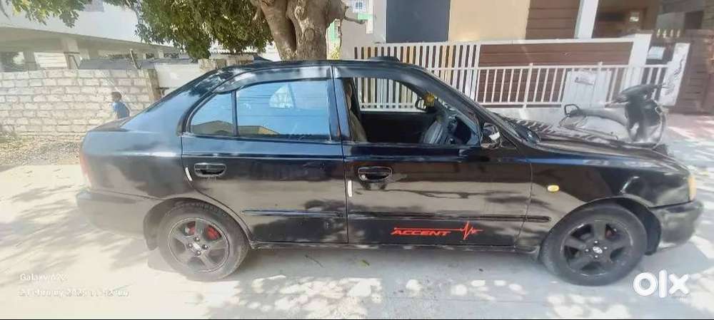 Hyundai Accent Vivo 2003 Black Less Driven