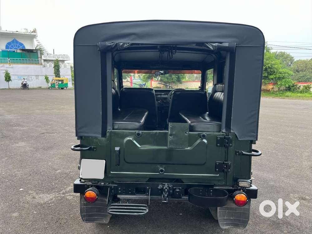 Excellent Mahindra Mm550 4x4 Army Jeep, 2000, Power Steering