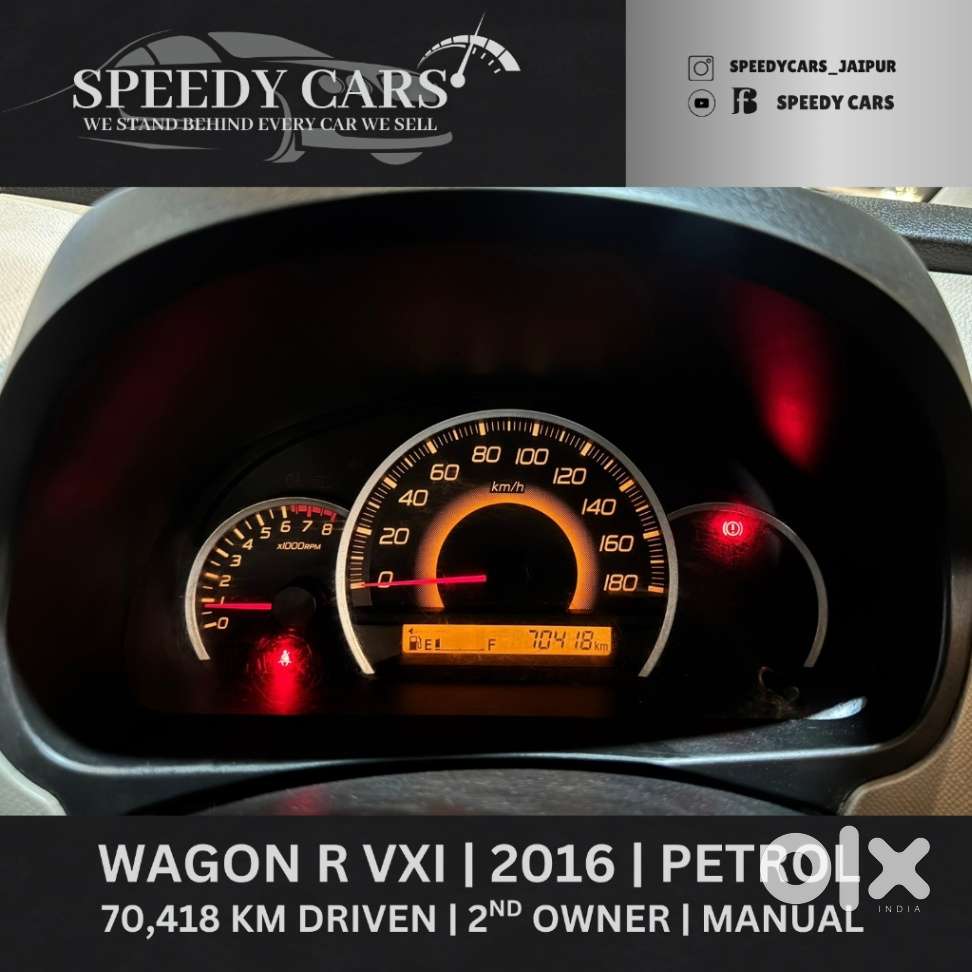 Maruti Suzuki Wagon R Vxi 1.2, 2016, Petrol