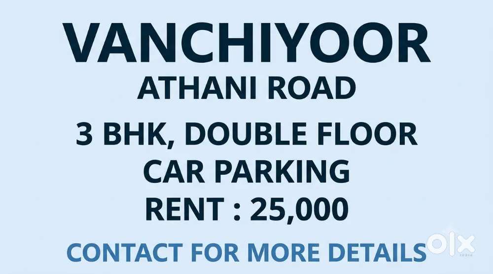 3BHK in Vanchiyoor