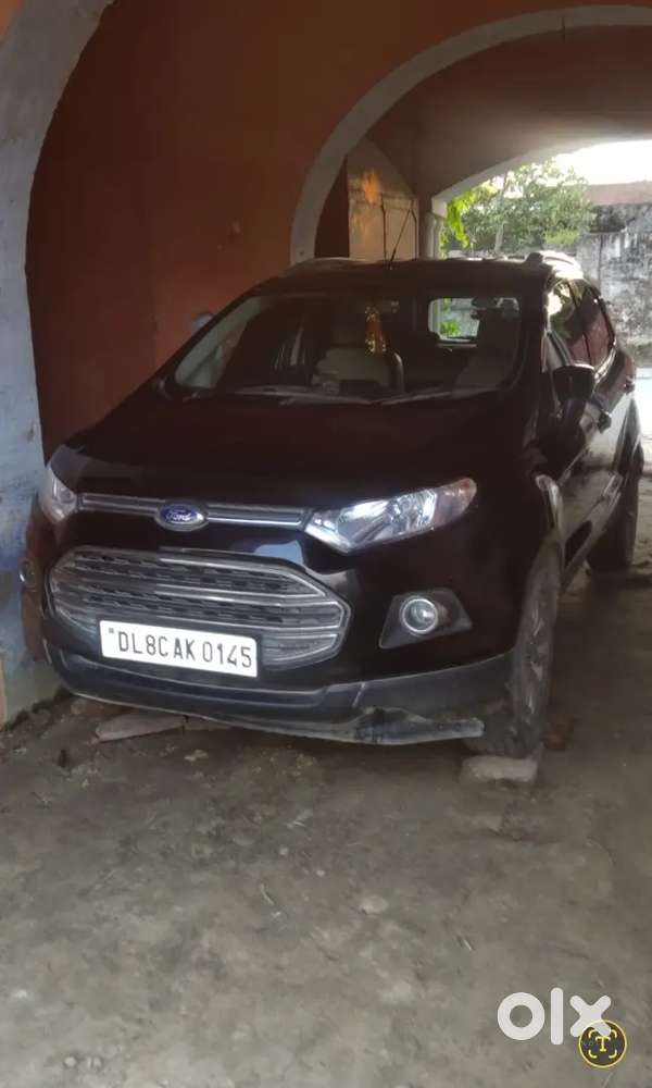 Automatic Ford Ecosport 2015 Car With Front Both New Tyres Cng Fitted