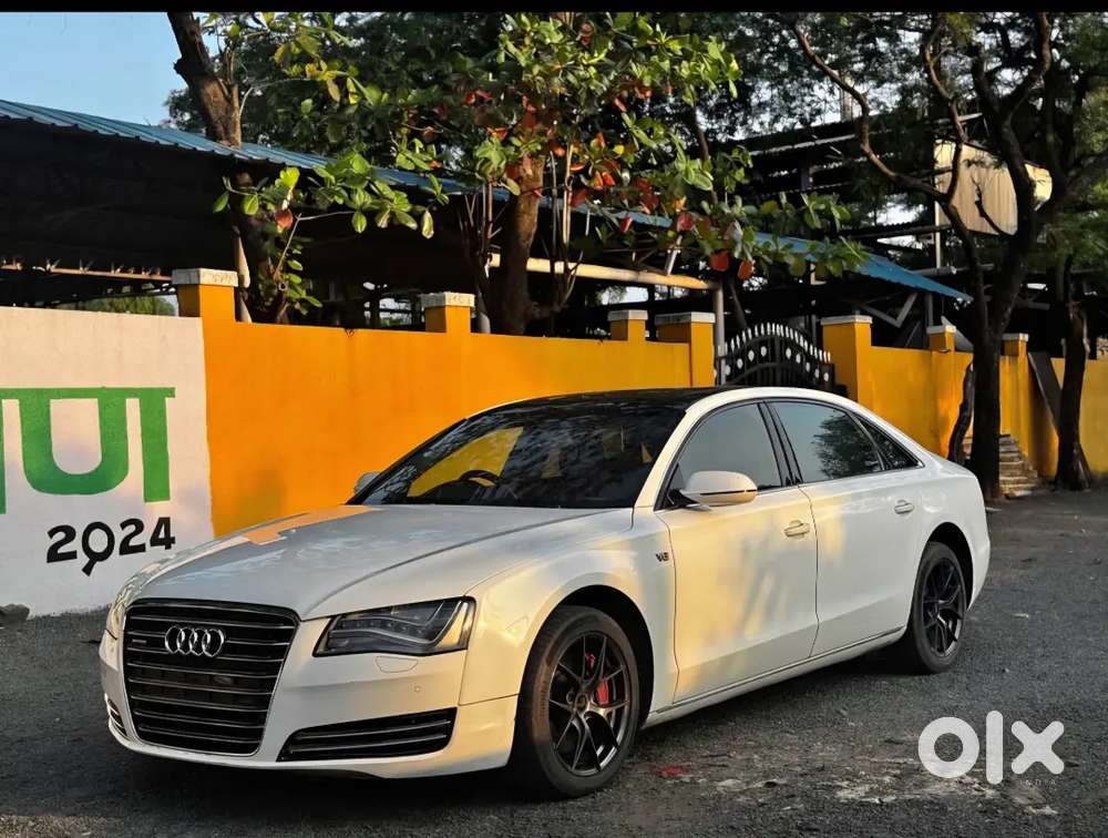 Audi A8l In Pristine White Color [take And Drive Condition]