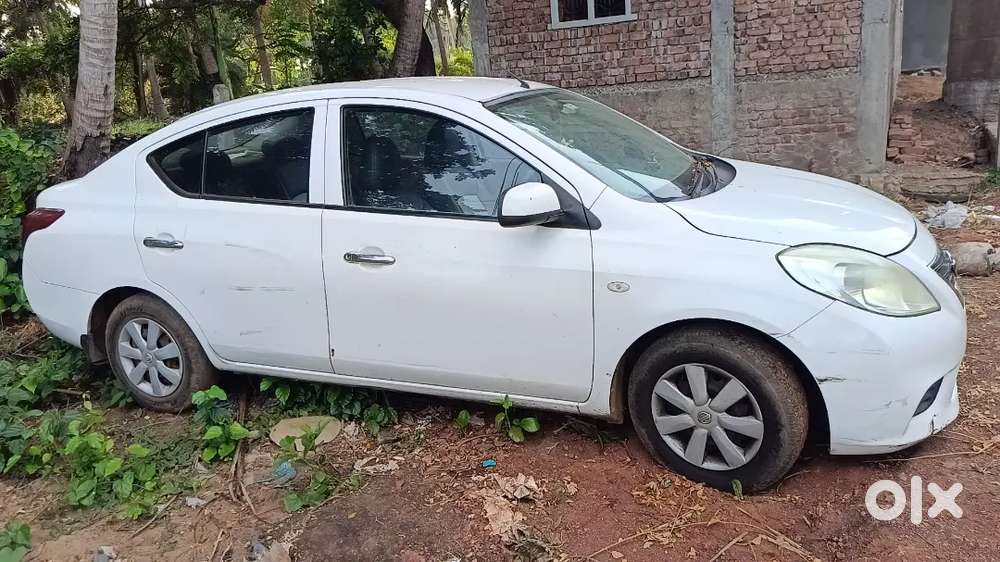 White Car New Battery