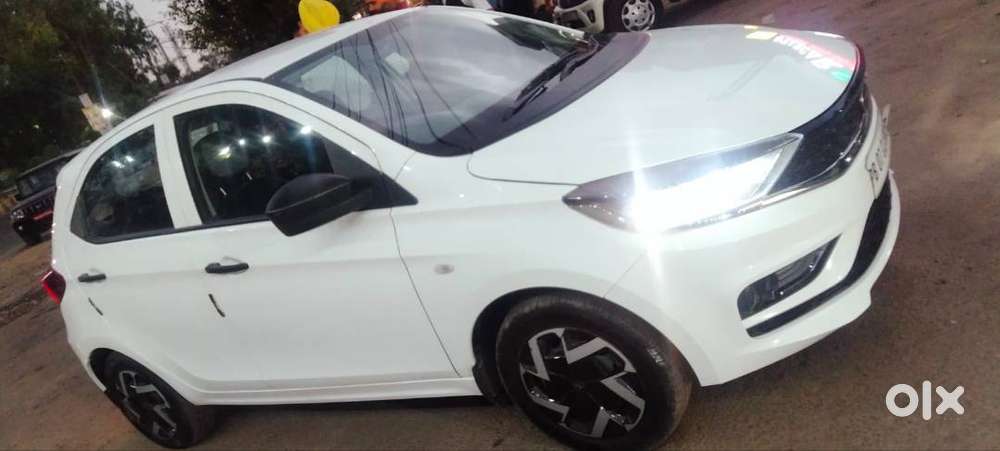 White Petrol 2025 Tata Tiago