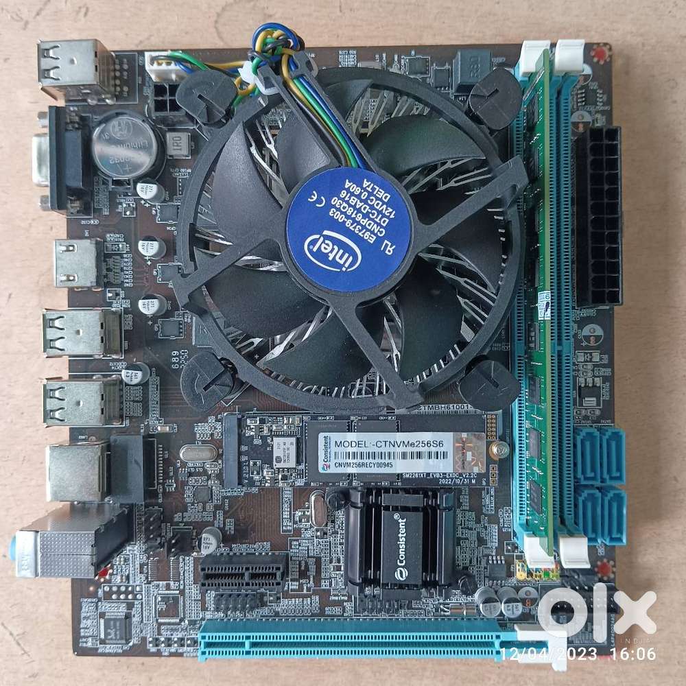 New Intel Motherboard + Processor + RAM + SSD Complete Kit - Computers ...