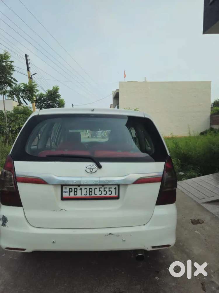 Toyota Innova 2013 4th Owner