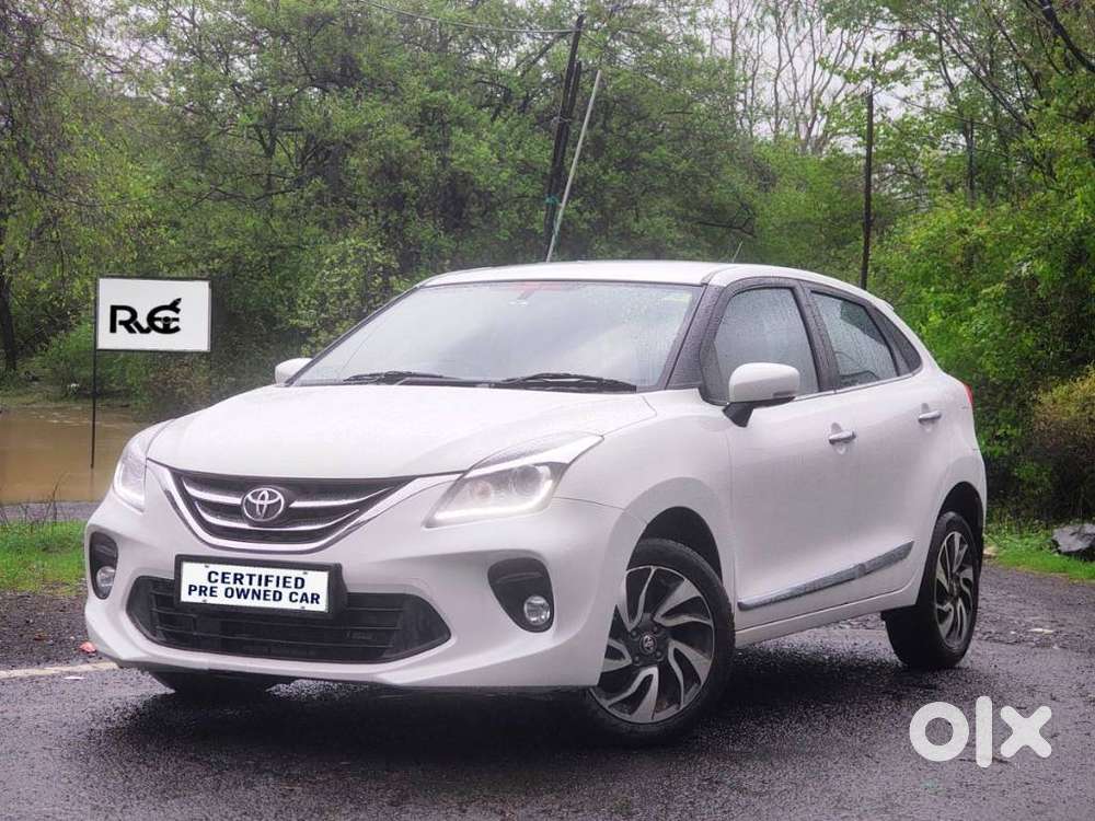 Toyota Glanza V Cvt, 2021, Petrol
