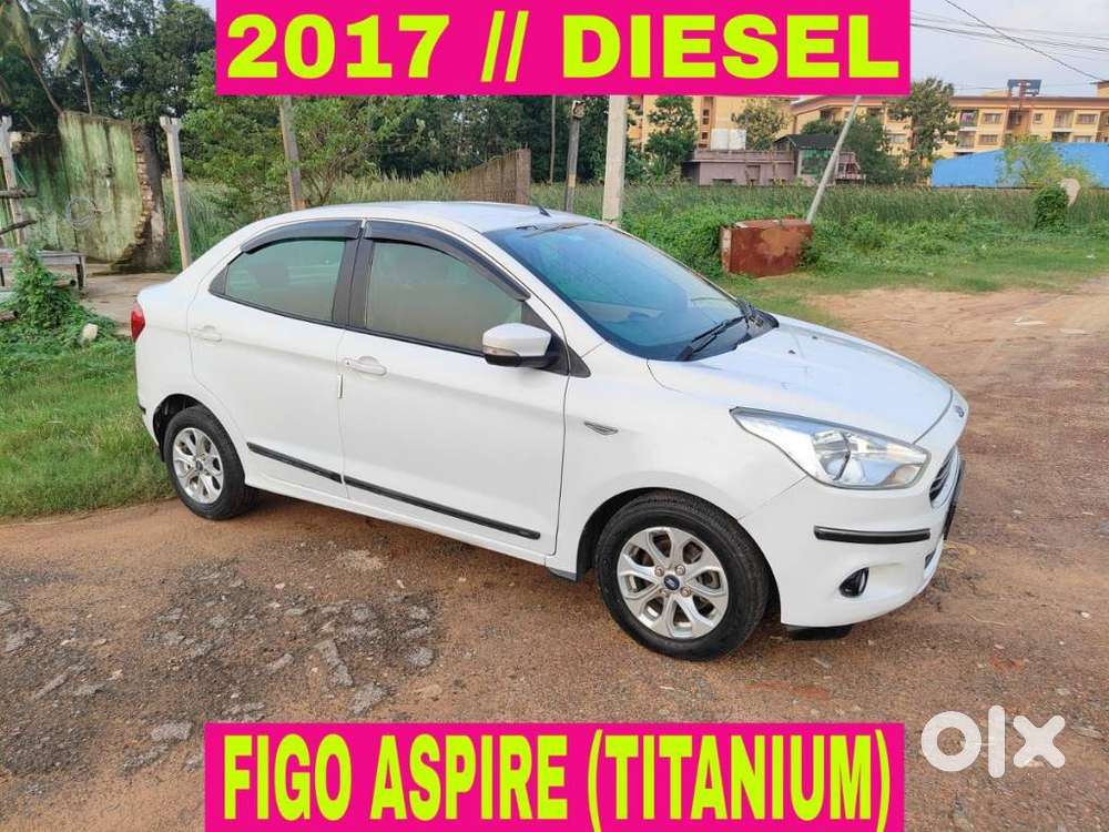 Ford Figo Aspire Titanium Blu Diesel, 2017, Diesel