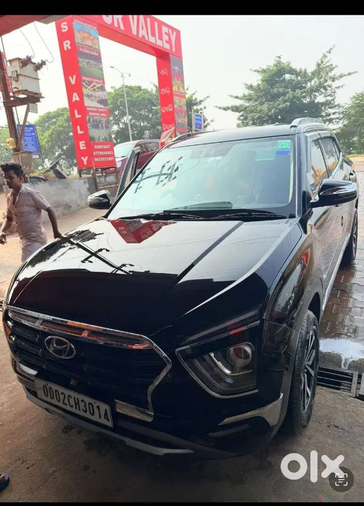 Black Hyundai Creta Petrol 2023 In A Very New Condition
