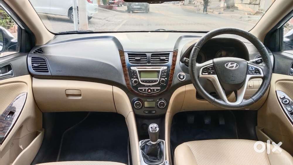 Hyundai Verna Fluidic 1.6 Vtvt Sx Opt, 2013, Petrol