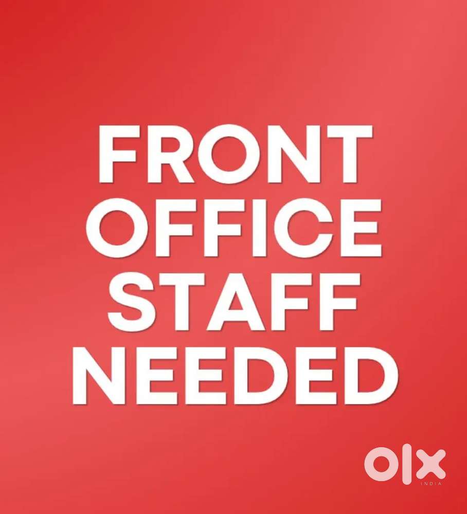 FRONT OFFICE STAFF VACANCY