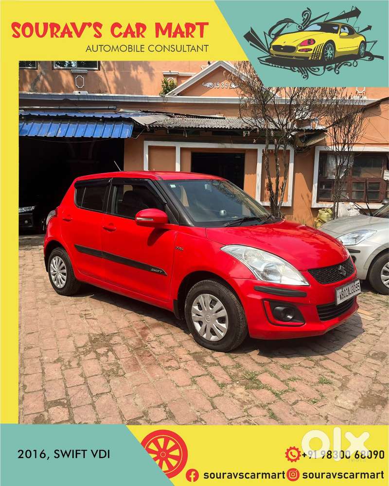 Maruti Suzuki Swift Vdi Bs Iv, 2016, Diesel