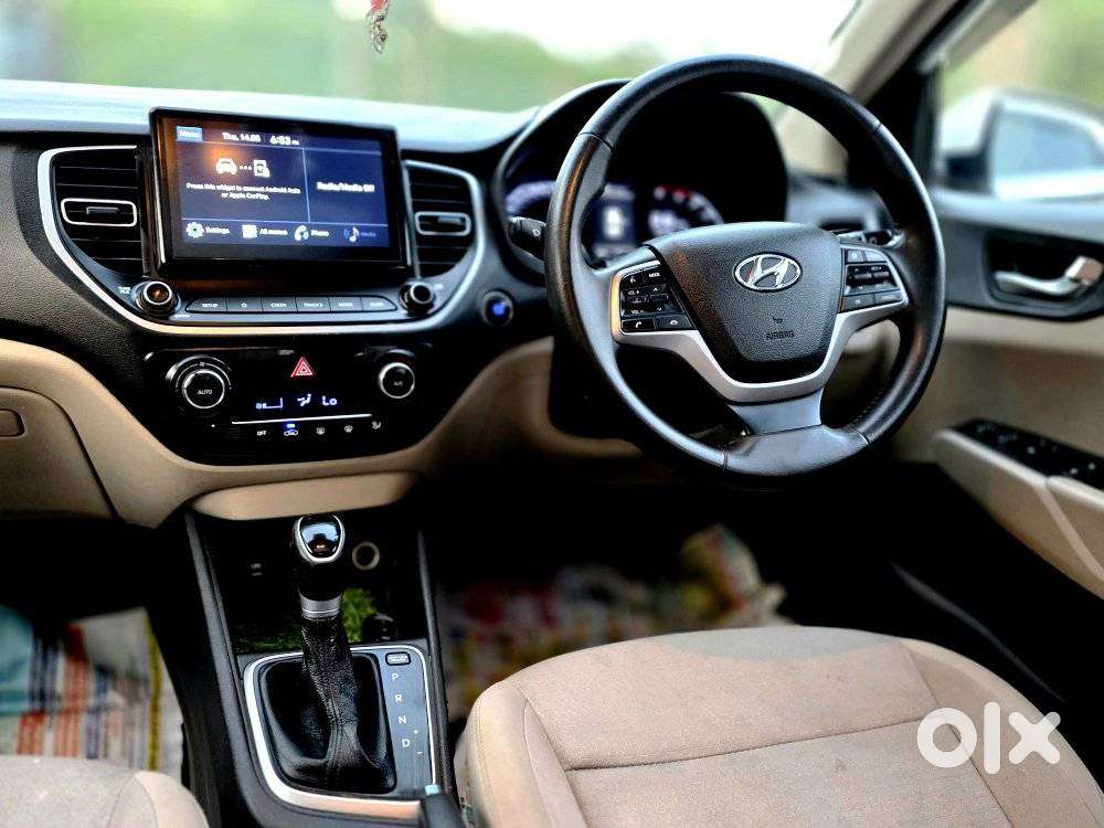 Hyundai Verna 1.5 Sx (o) Turbo Petrol Dct, 2021, Petrol