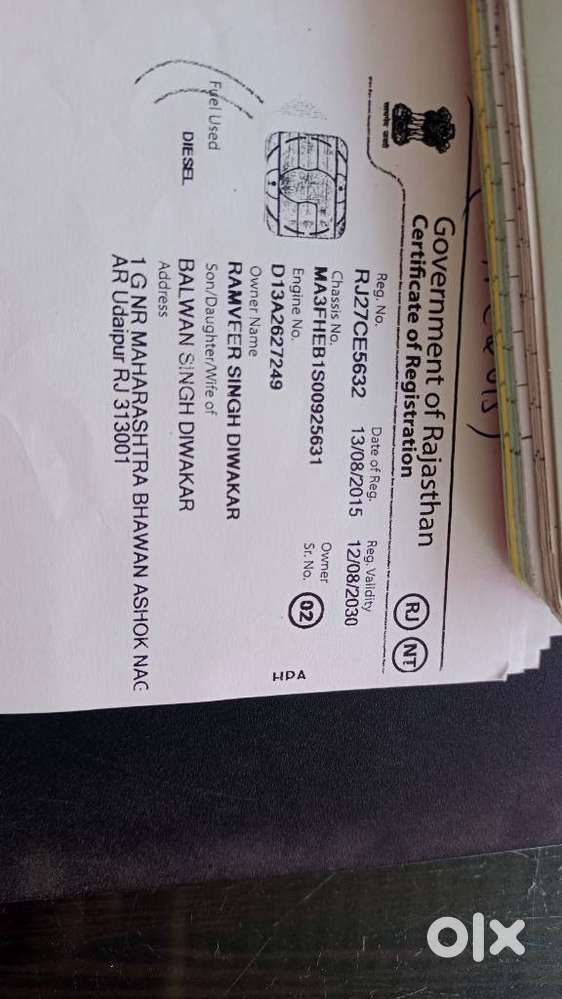 Maruti Suzuki Swift Vdi Optional, 2015, Diesel