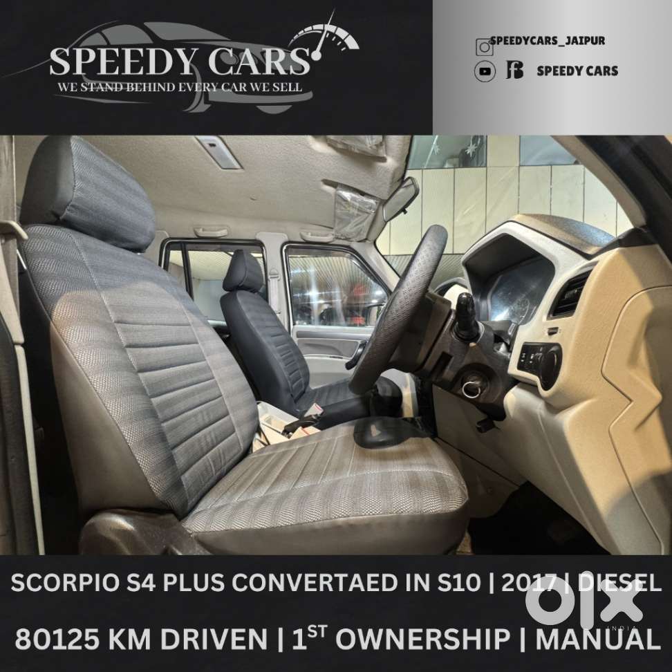 Mahindra Scorpio S4 Plus, 2017, Diesel