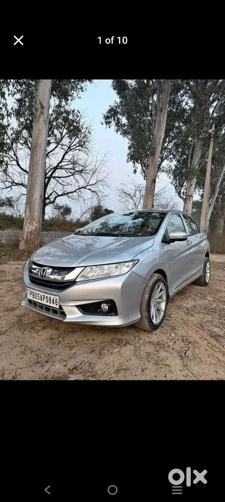 Honda City 2014 Diesel Car Top Model Sunroof,push Button Start ,alloy