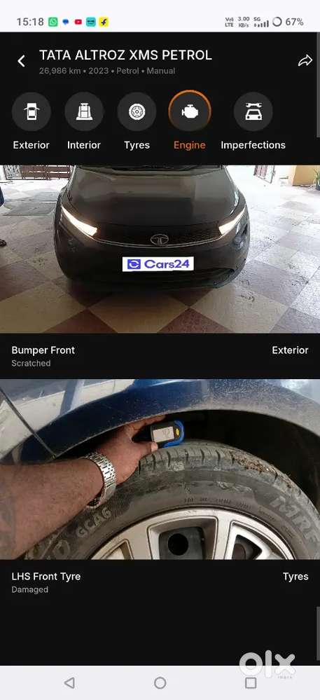 Tata Altroz Xm Petrol 2023