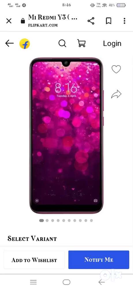 Flipkart best sale mi y3