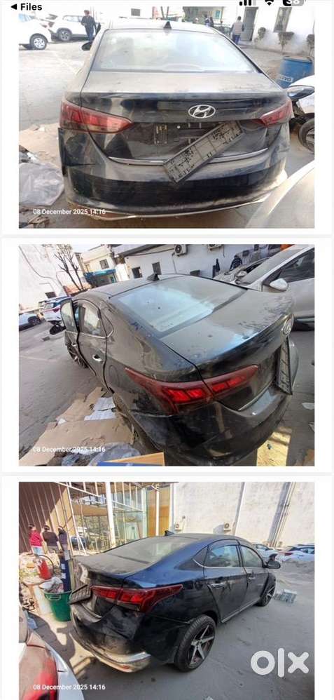 Hyundai Verna 2021 Damaged