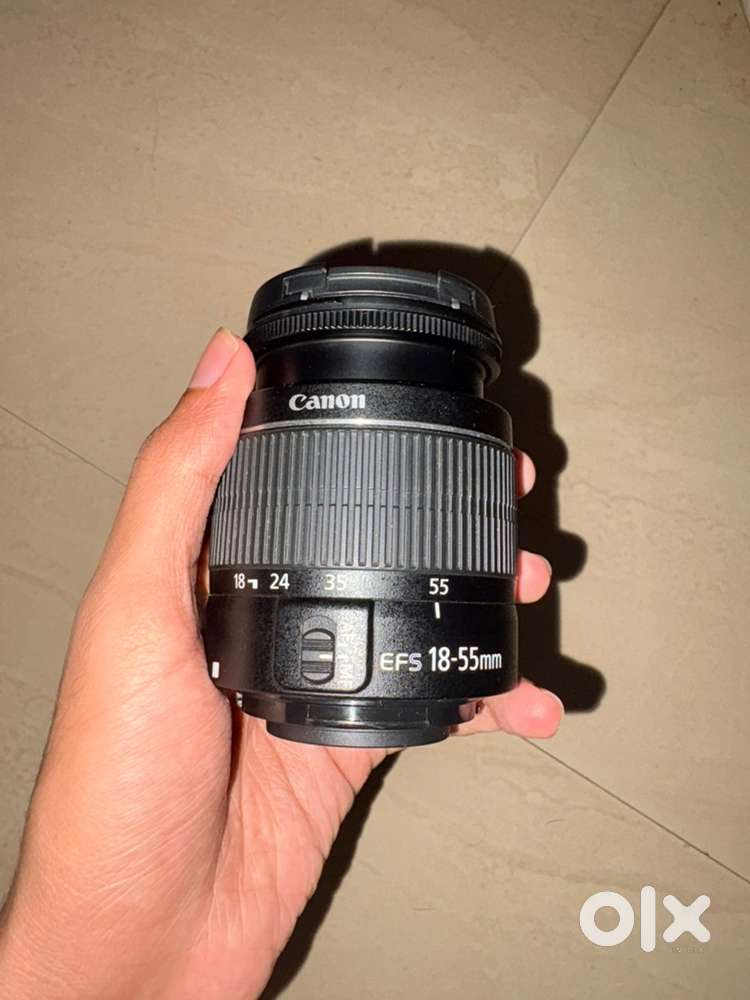 Canon EF-S 18-55mm III Lens with UV Protector &ndash; Good Condition