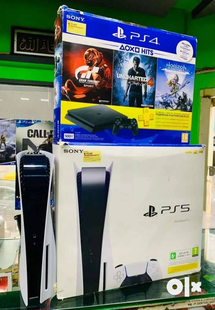 PS4 PlayStation 4 and PS5 PlayStation 5 with warranty Games