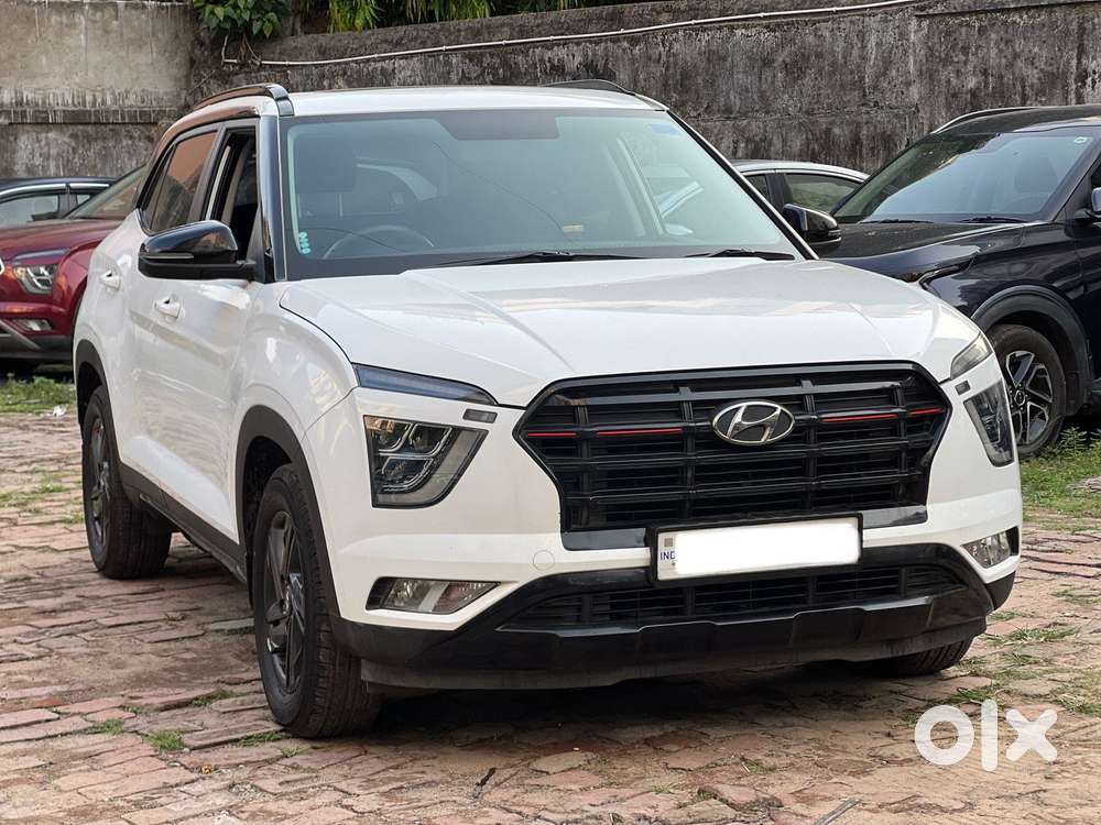 Hyundai Creta 1.5 S Plus Knight Petrol Dual Tone, 2022, Petrol