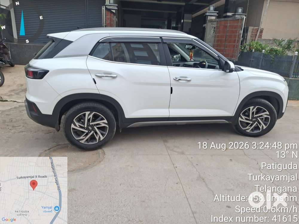 Hyundai Creta Sx 1.5 Petrol Cvt, 2025, Petrol