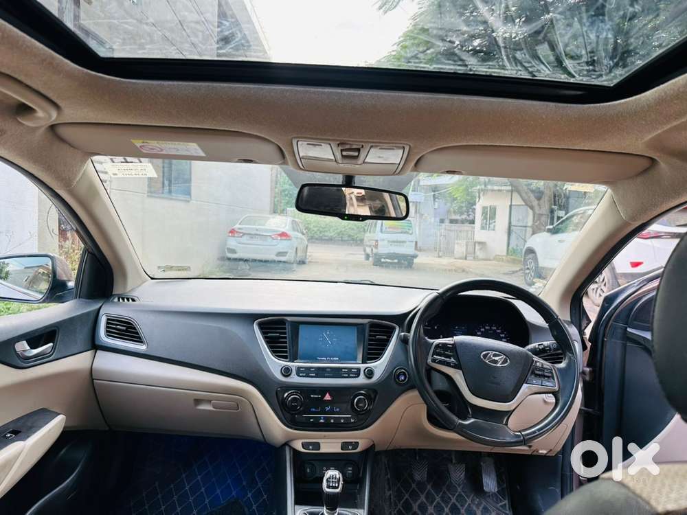 Hyundai Verna 1.6d Sx(o) Top Model Sunroof Ventilated Seats New Tyre