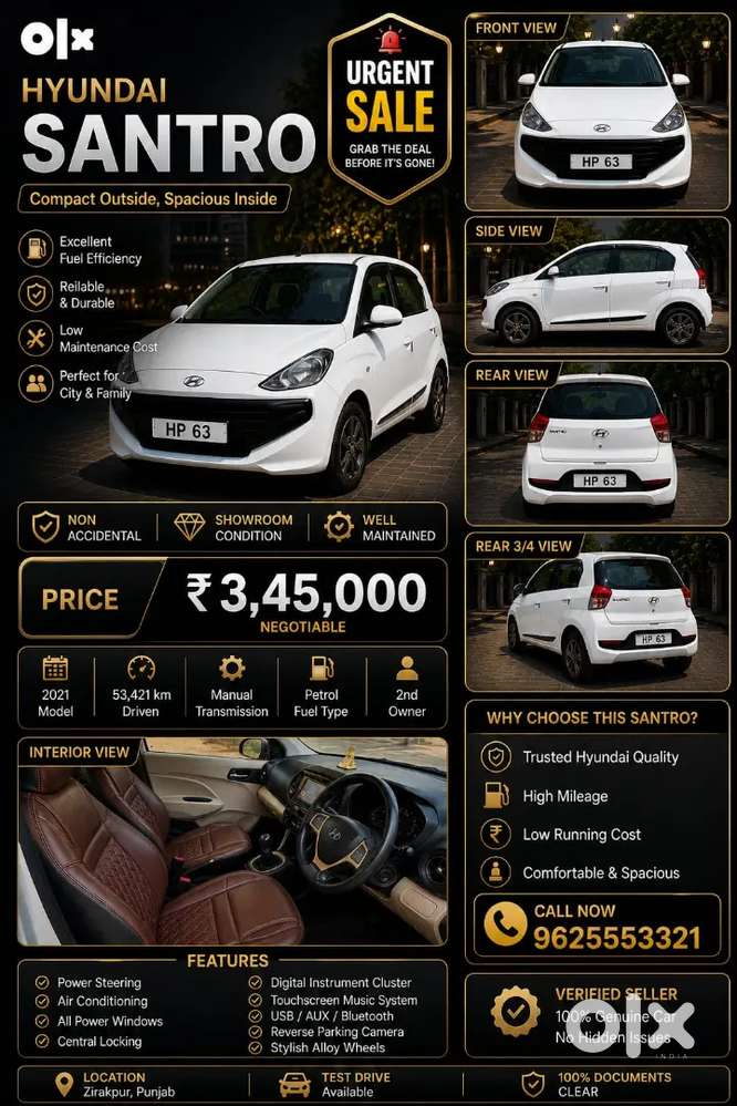 Hyundai New Santro 2021