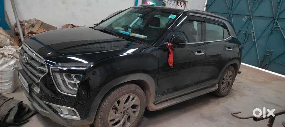 All New Creta Black Colour Car