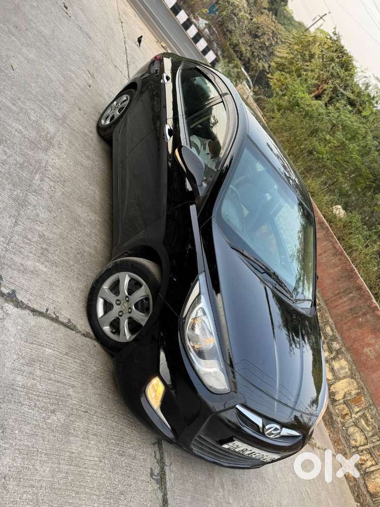 Verna 2013 Model Black Colour Fuel  Petrol