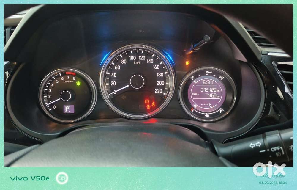 Honda City I-vtec Cvt V, 2017, Petrol