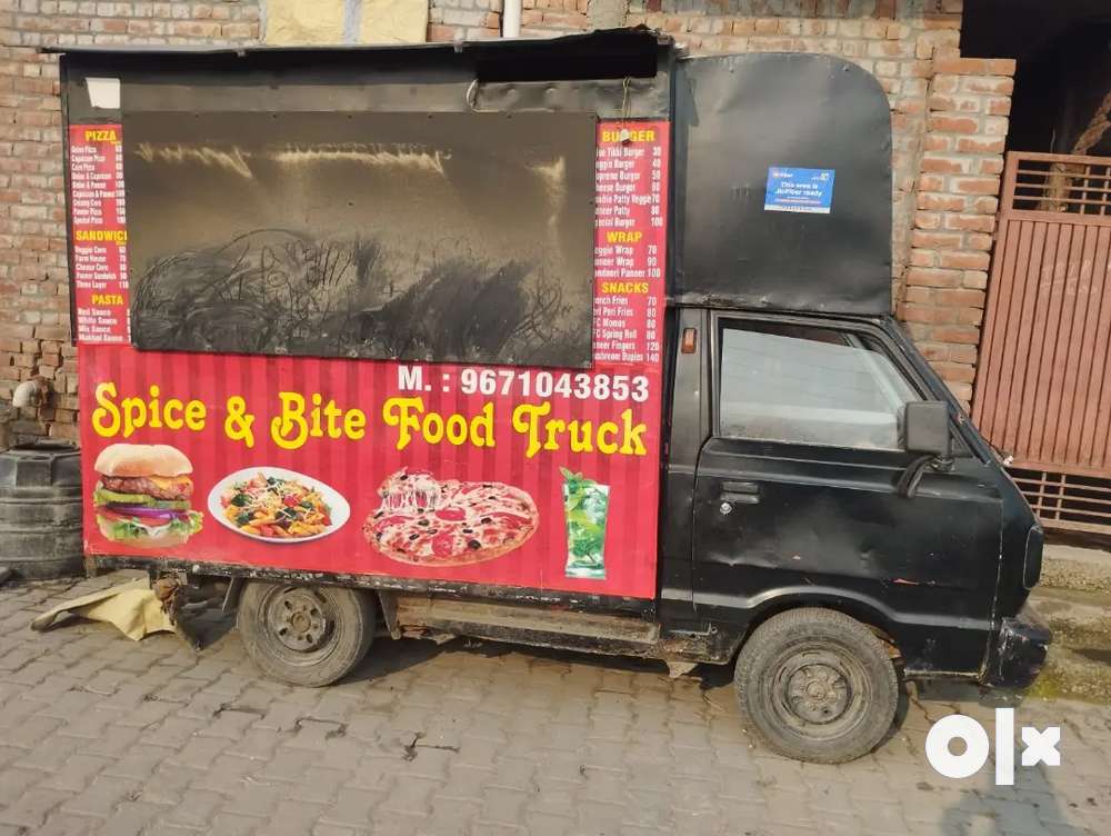 Fast food sales van olx