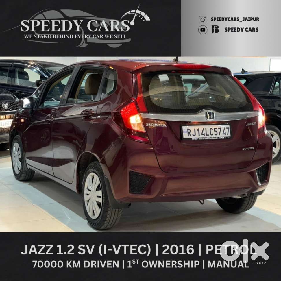 Honda Jazz 1.2 Sv I-vtec At, 2016, Petrol