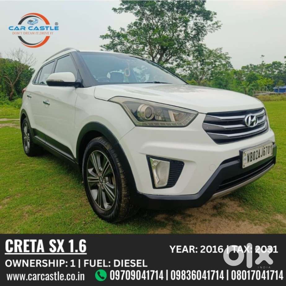Hyundai Creta 1.6 Sx Diesel, 2016, Diesel