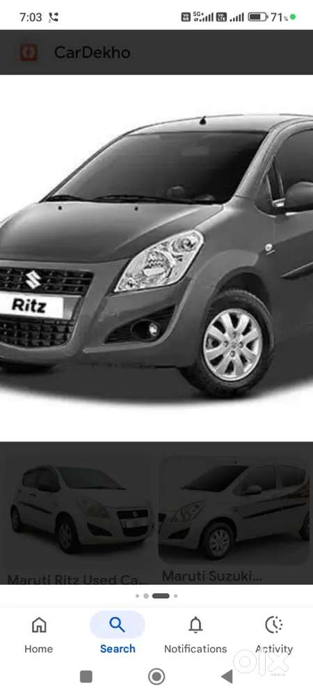 Maruti Suzuki Ritz 2011 Petrol 88000 Km Driven