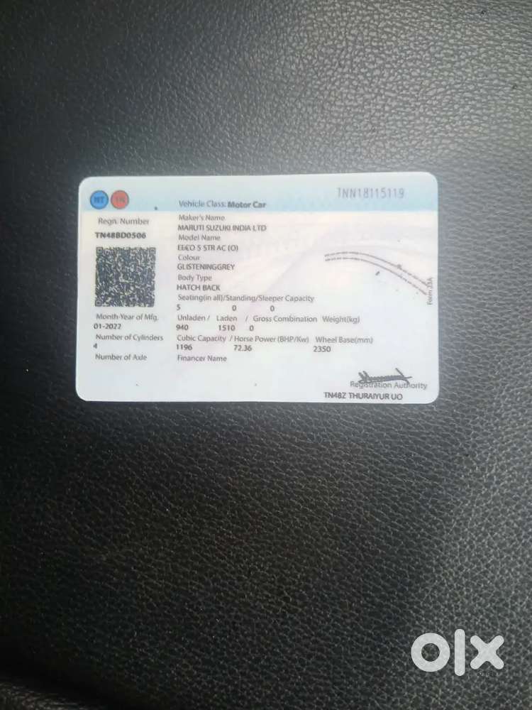 Maruti Suzuki Eeco 2022 Petrol 58273 Km Driven