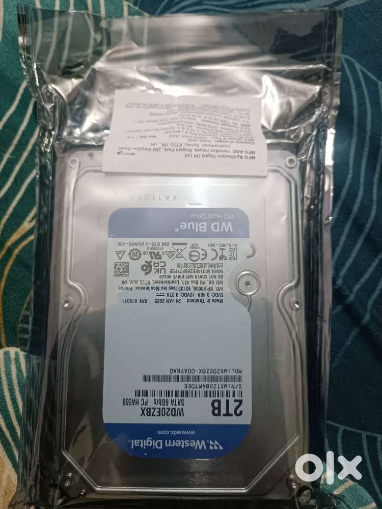 Sealed Pack WD 2tb desktop hard disk