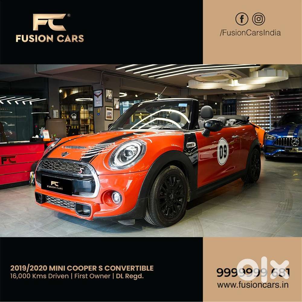 Mini Cooper Convertible S, 2020, Petrol