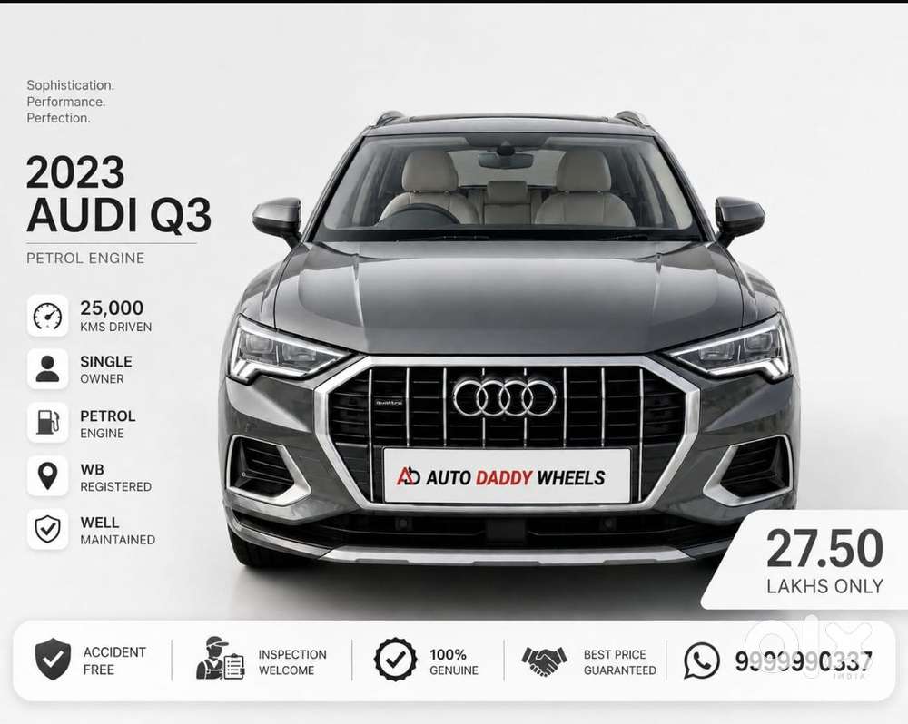 Audi Q3 40 Tfsi Premium Plus, 2023, Petrol