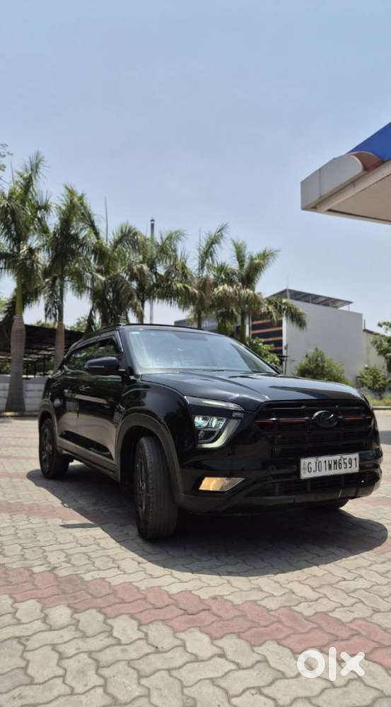 Hyundai Creta 1.5 S Plus Knight Petrol, 2023, Petrol