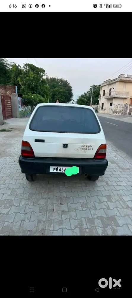 Maruti Suzuki 800 Petrol Manual 1999