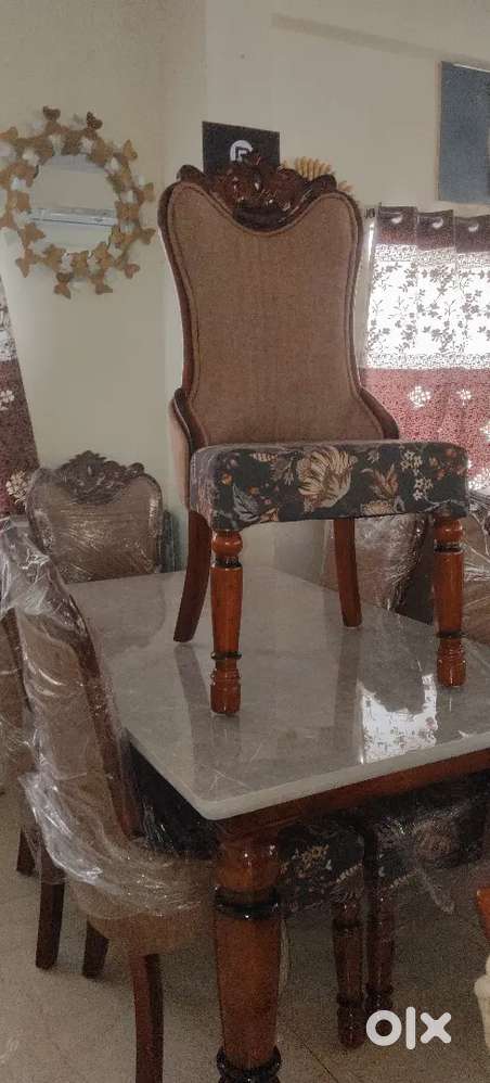 6 chair dining table available in prince furniture