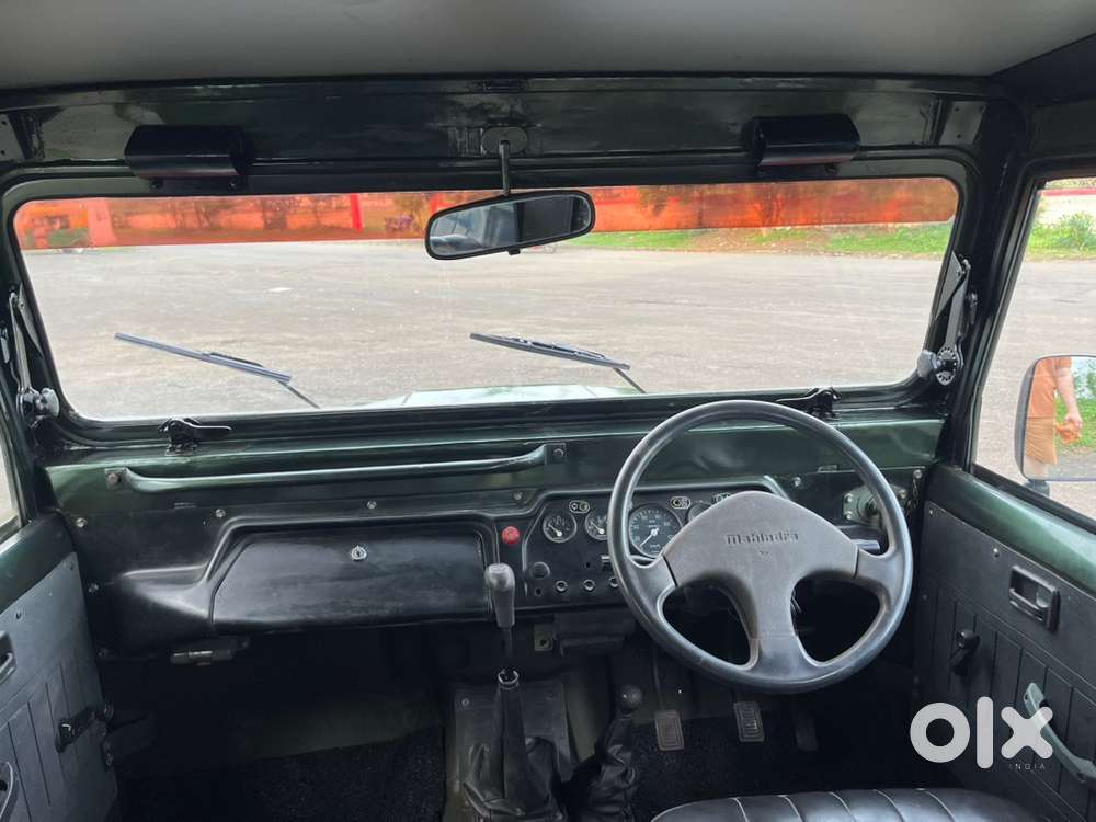 Excellent Mahindra Mm550 4x4 Army Jeep, 2000, Power Steering