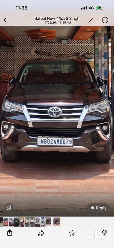 Toyota Fortuner 2.8 4wd Mt, 2017, Diesel
