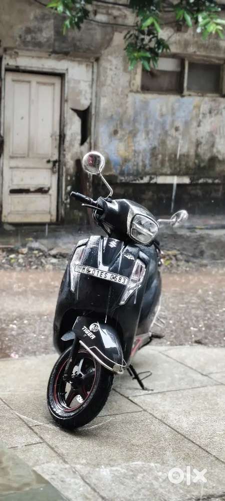 125 Black Modified Suzuki Access 125 Old Model Modified Suzuki