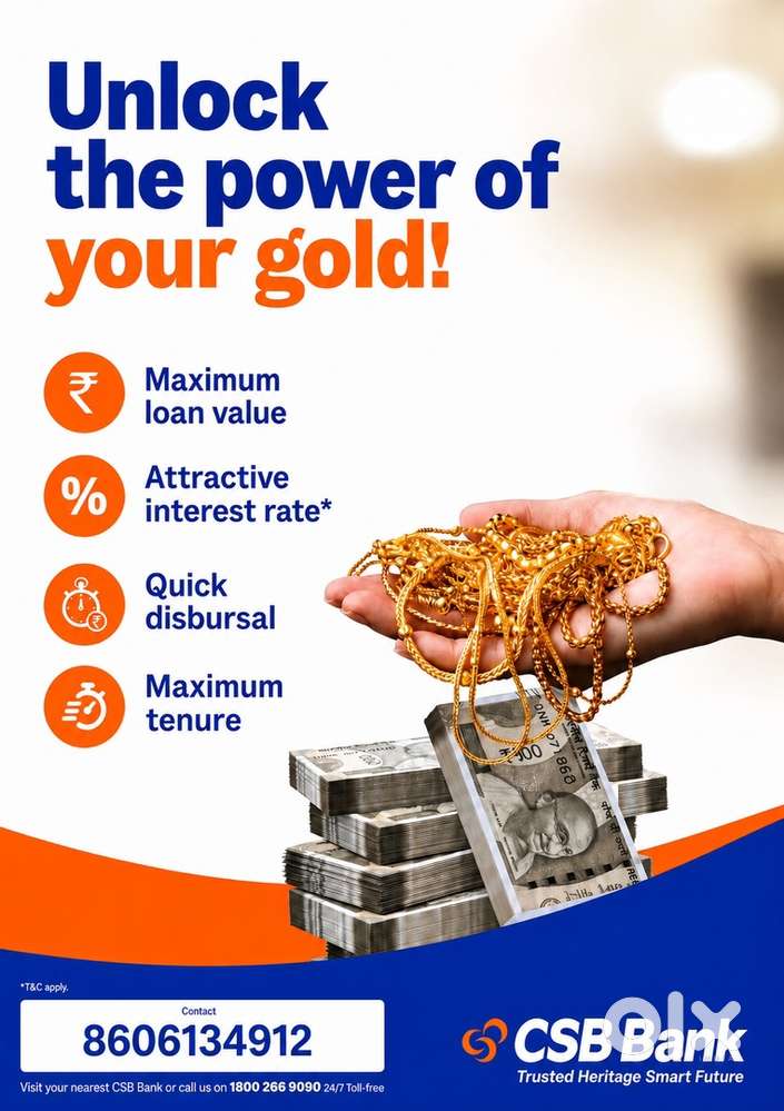 Gold loan and gold loan take over
