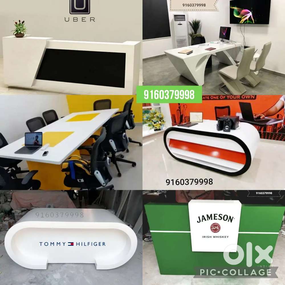 Office tables reception tables conference tables chairs workstations