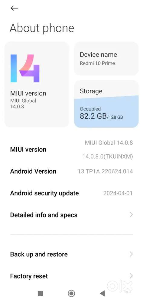 Redmi 10prime